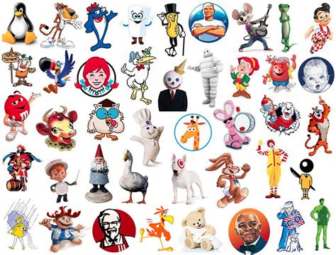Batch of mascots